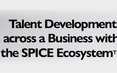 Talent Development Across a Business with the SPICE Framework