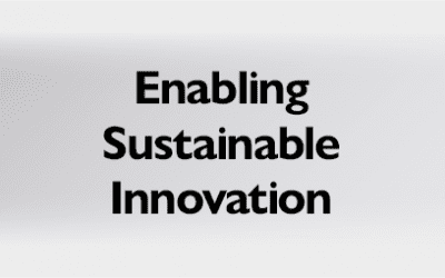 Enabling Sustainable Innovation