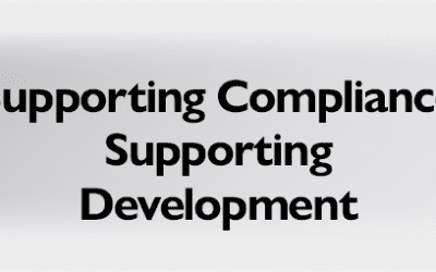 Supporting Compliance – Supporting Development